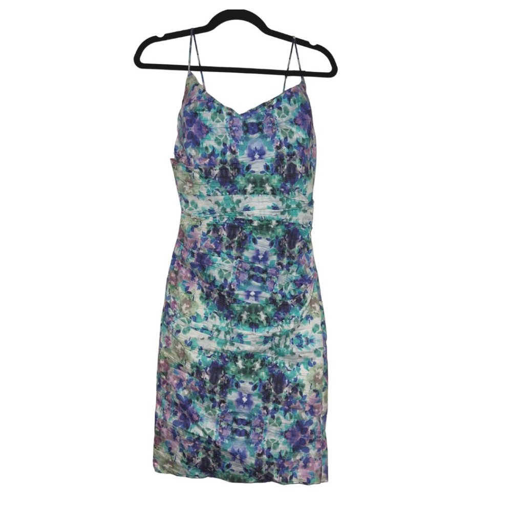 NICOLE MILLER Ruched dress Size 6